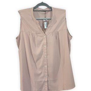 NWT women’s tank top, pink/peach, XL